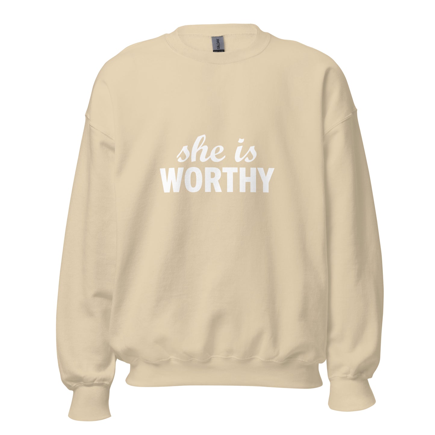 She is WORTHY